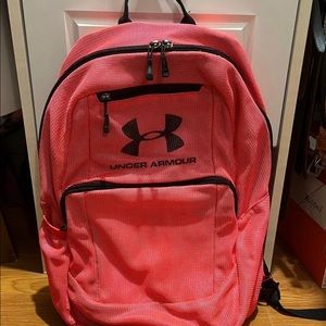 Neon Pink Under Armour Bookbag